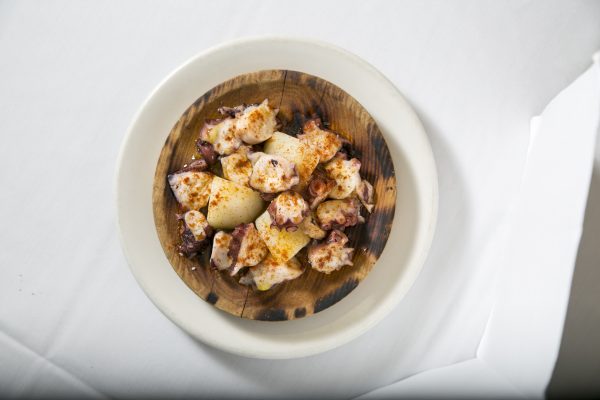 Pulpo a la Gallega at Meson Sevilla