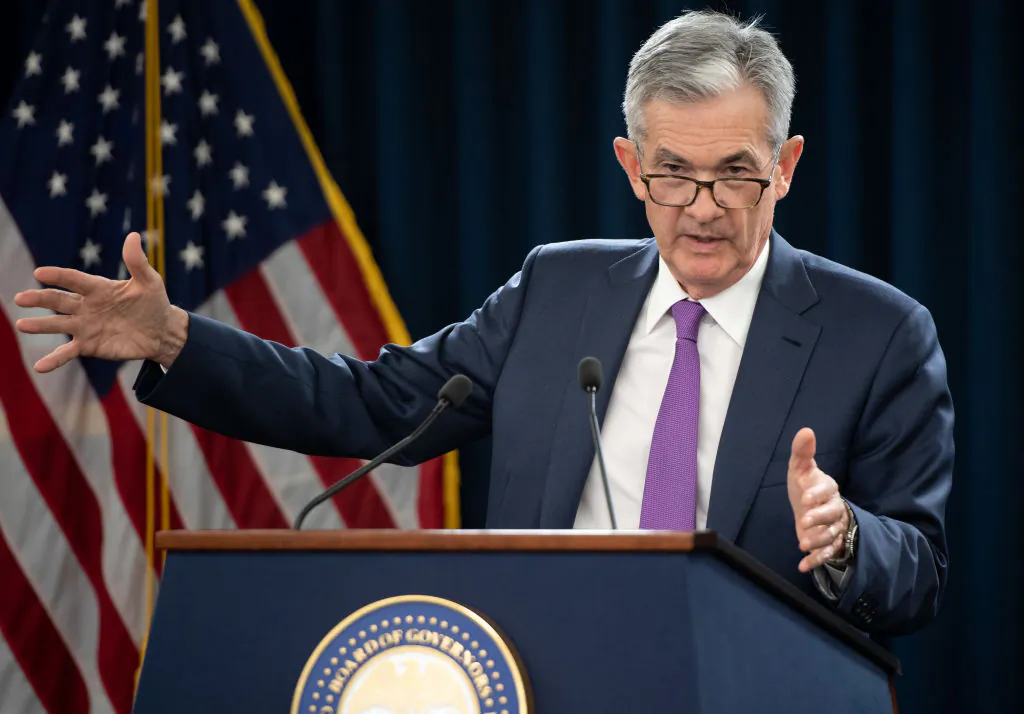Federal Reserve Board Chairman Jerome Powell speaks during a press conference in Washington, DC, September 26, 2018. (SAUL LOEB/AFP/Getty Images)