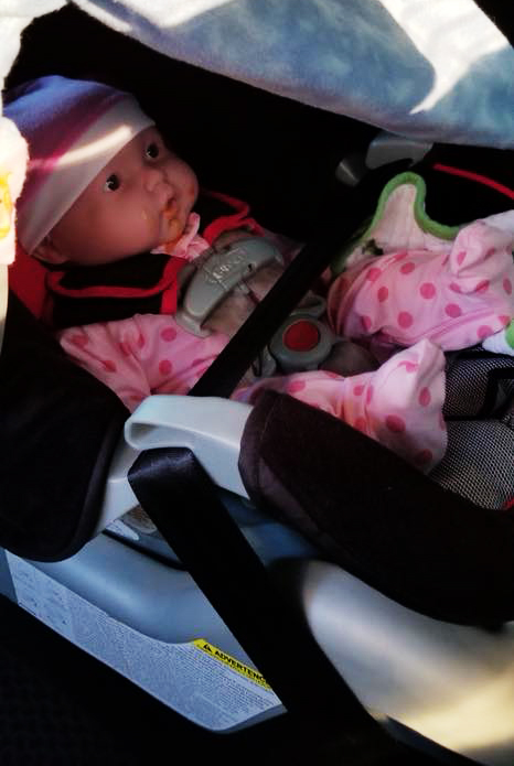 car seats for fake babies