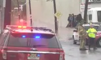 Factory Workers Rescued From Floodwaters in a Bucket: Video