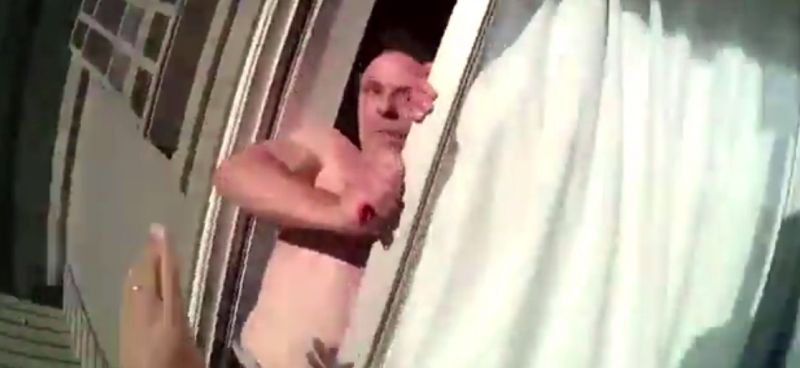 Asheville police shooting in bodycam