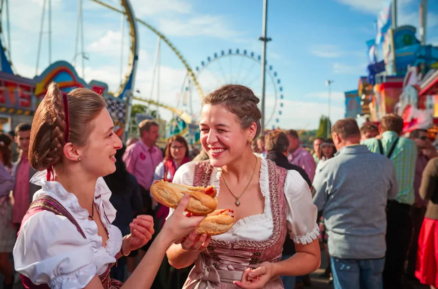 The Cannstatter Volkfest is the second largest beer festival in the world after Oktoberfest. (Jean-Claude Winkler)