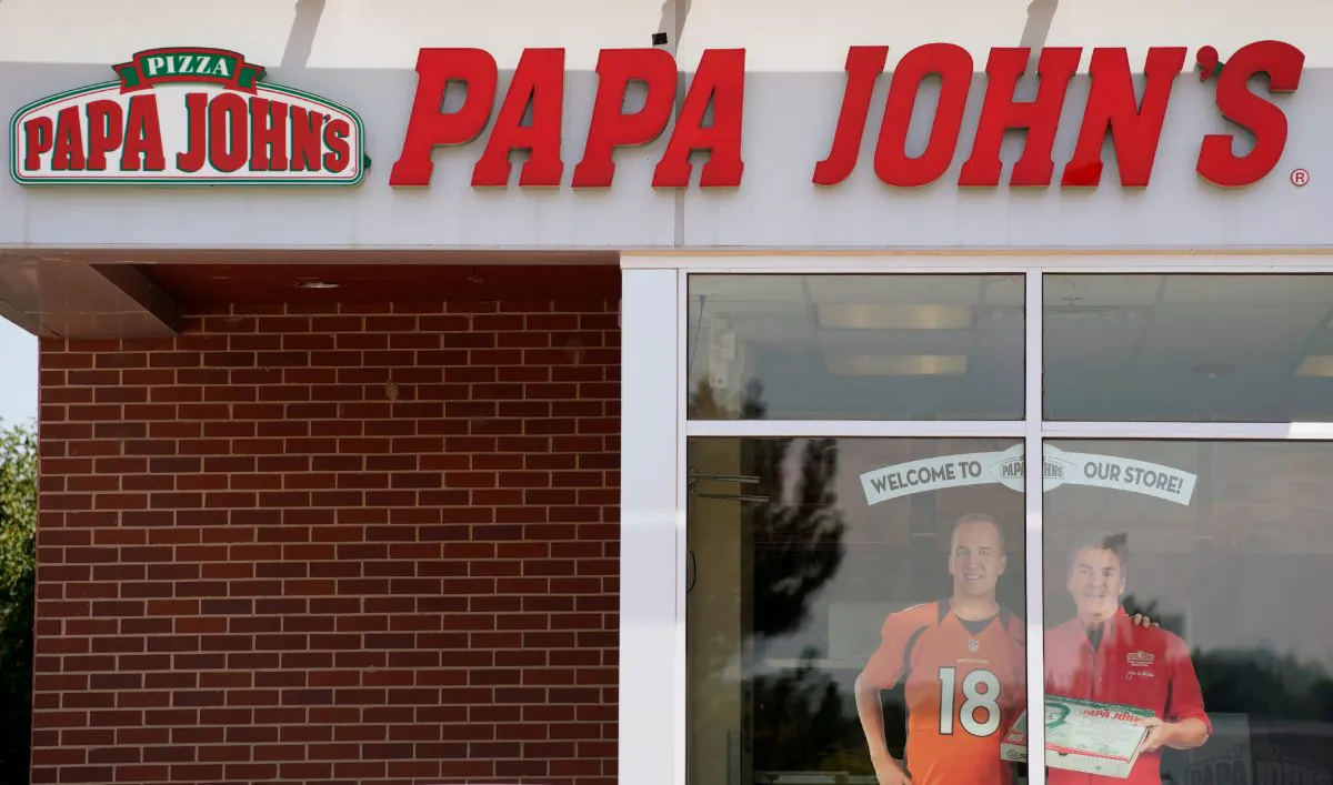 The Papa John's store in Westminster, Colorado, U.S. August 1, 2017.  (By Rick Wilking/Reuters)