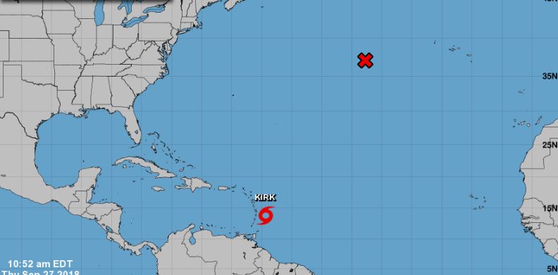 Tropical Storm Kirk: Warnings Issued For Caribbean Islands