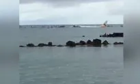 Passenger Plane Misses Runway, Crash-Lands in Ocean