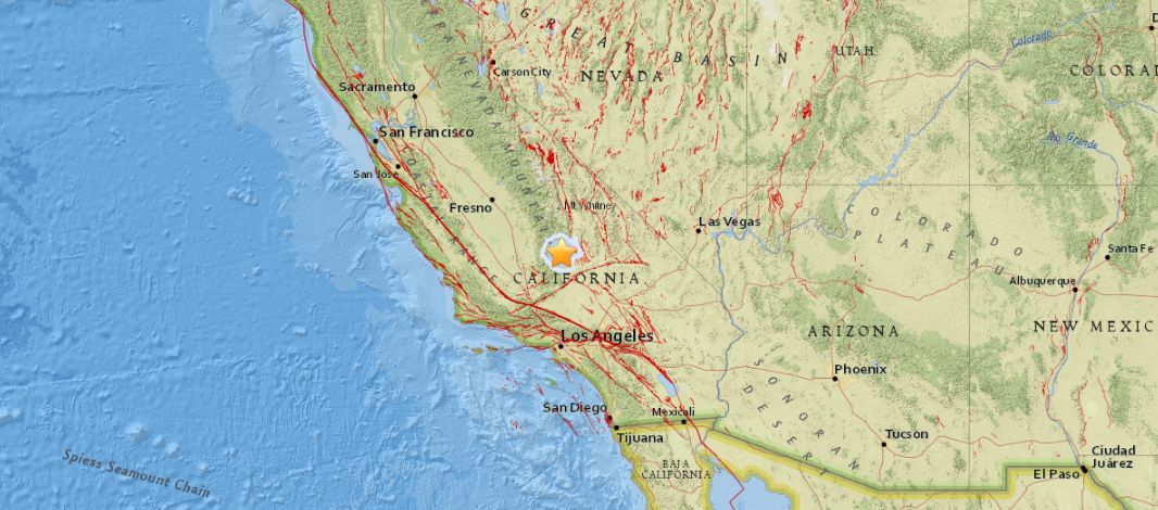 California Earthquakes Along San Andreas Fault May Be Triggered By ...