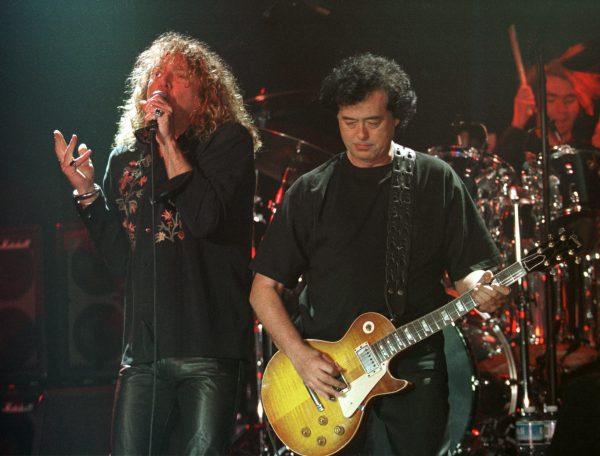 Robert Plant guitarist Jimmy Page