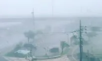 Powerful Typhoon Bears Down on Flood-Battered Japan
