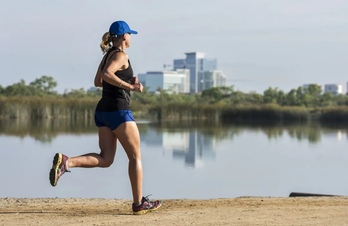 Irvine offers plenty of green parks and nature spots for running, hiking, or simply introspection. Go for a jog along the water. (Courtesy of Destination Irvine)