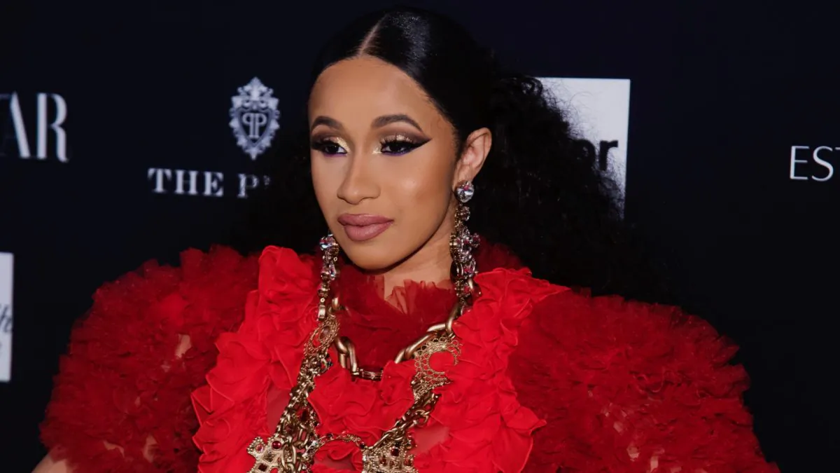 Cardi B attends the Harper's Bazaar "Icons by Carine Roitfeld" party at The Plaza in New York, on Sept. 7, 2018. (Charles Sykes/Invision/AP)