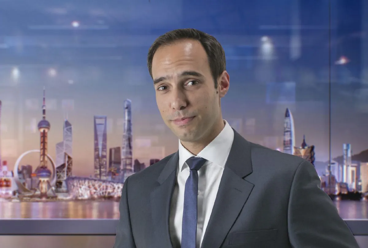 Chris Chappell, host of China Uncensored. (Courtesy of China Uncensored)