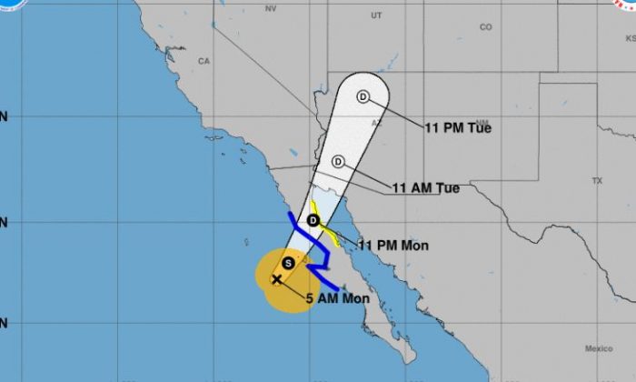 Latest Updates On Tropical Storm Rosa Leslie Sergio The Epoch Times 0064