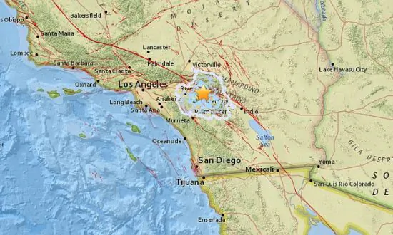 Earthquake Hits Yucaipa, California: USGS
