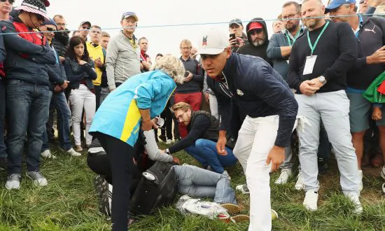 Ryder Cup Spectator Hit by Golf Ball Loses Sight in Eye, May Sue