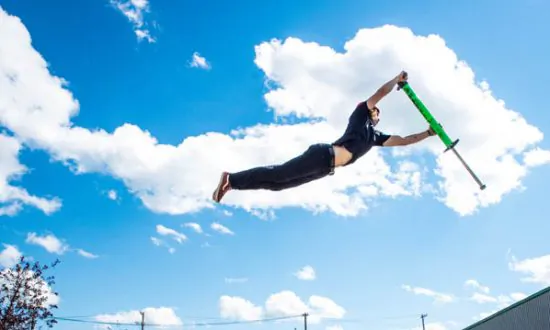 Former Addict and Stunt Pogoer Bounces Back