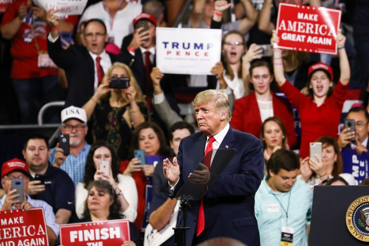 In Photos: Trump Rally In Johnson City, Tennessee