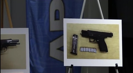 a photo of a stolen firearm