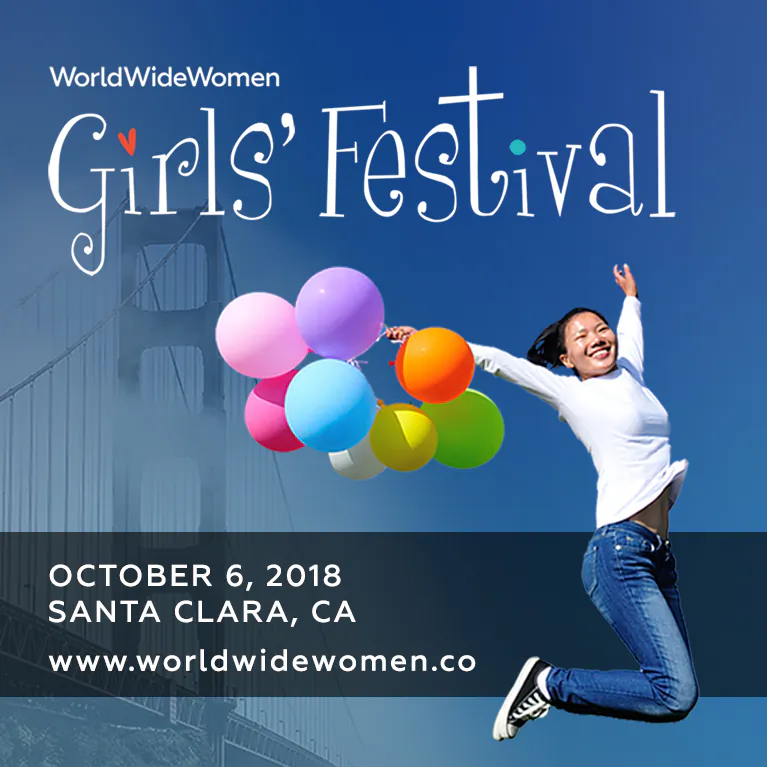 The third annual Girls' Festival will bring more than 3,000 people
to Santa Clara, on Oct. 6 for all-day programming, workshops and
performances to inspire the next generation of women.(Website of World Wide Women)