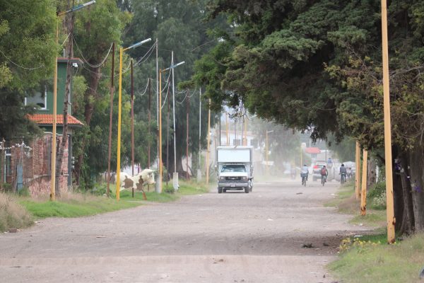 A road in La Saucera, in Tultepec, Mexico, on Oct. 2, 2018.