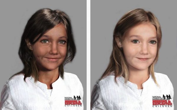 Possible likeness of Madeleine McCann