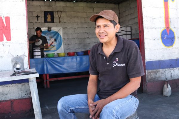 Emmanuel Urbán at his firework shop in La Saucera in Tultepec, Mexico.