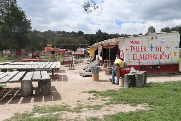 A firework shop in La Saucera, near Tultepec, in Mexico.