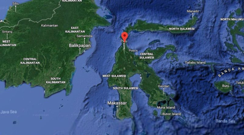 petobo village hit by quake