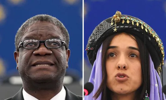 Nobel Peace Prize Won By Campaigners Against Rape in Warfare Denis Mukwege and Nadia Murad