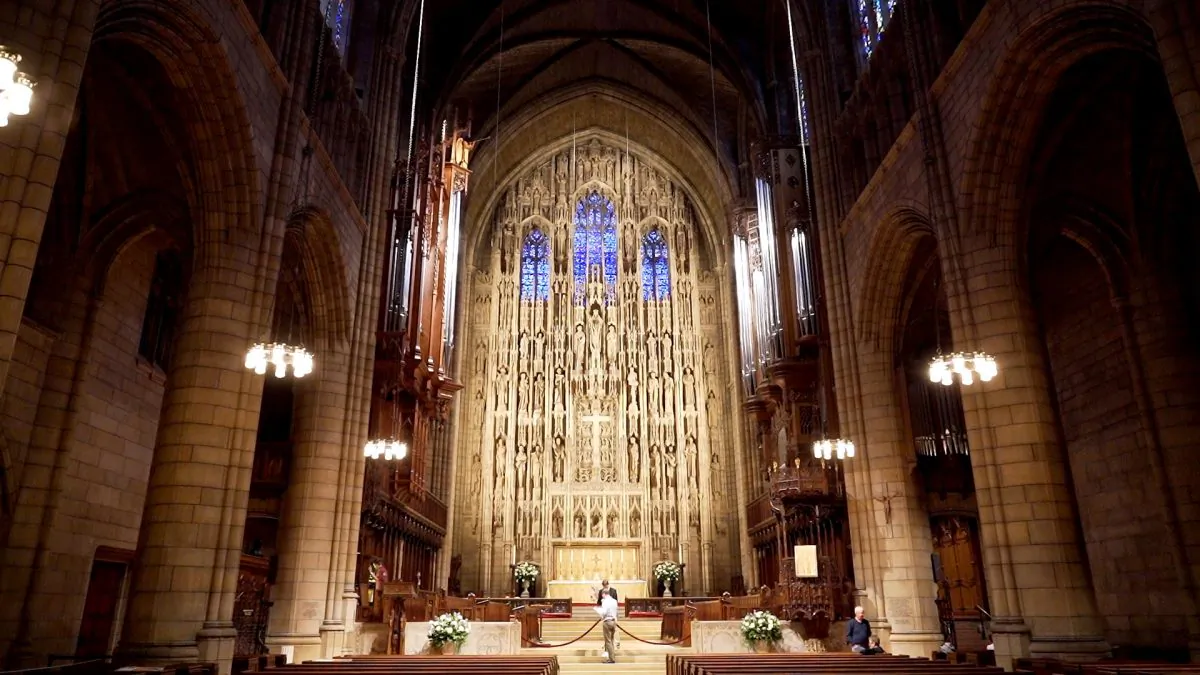 Saint Thomas Church Fifth Avenue on Oct. 4, 2018. (Shenghua Sung)
