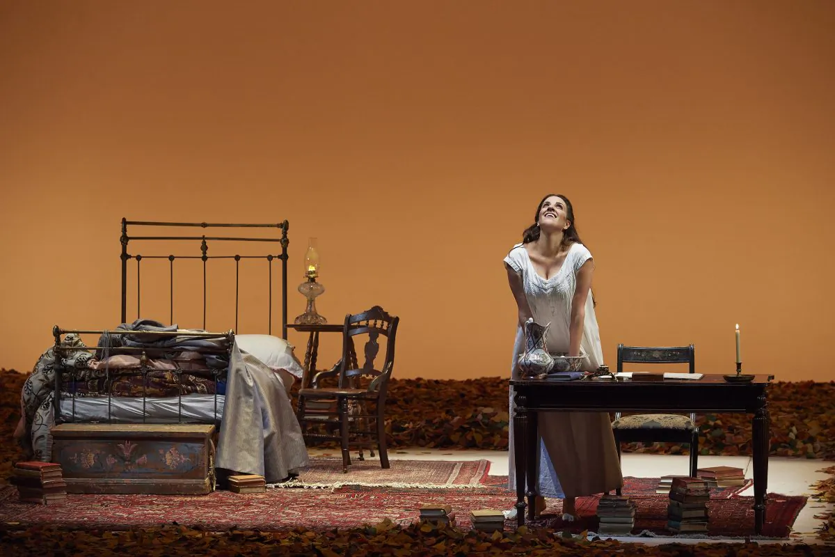 Canadian soprano Joyce El-Khoury as Tatyana in the Canadian Opera Company’s production of "Eugene Onegin." (Michael Cooper)