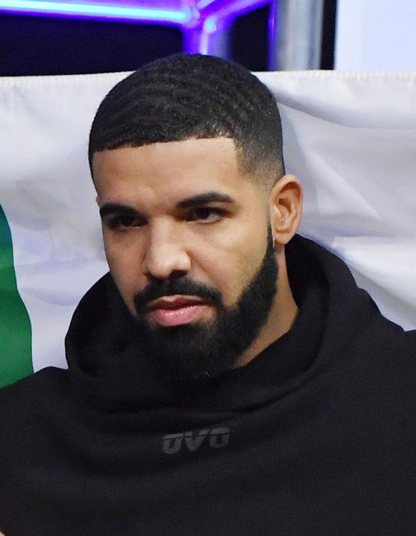 Drake with an Irish flag