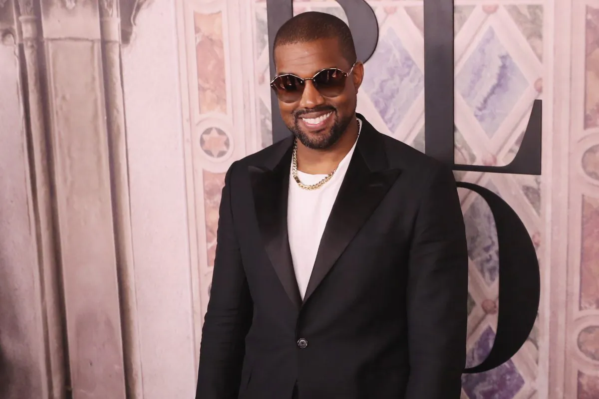 Kanye West during New York Fashion Week at Bethesda Terrace in New York City on Sept. 7, 2018. (Rob Kim/Getty Images)