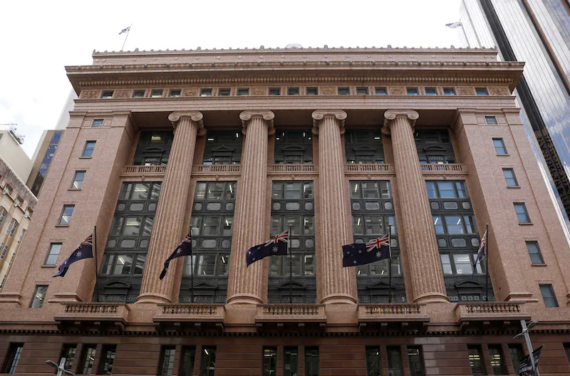 A view of a Commonwealth Bank of Australia branch in Sydney, Australia, April 18, 2018. (Reuters/Edgar Su)