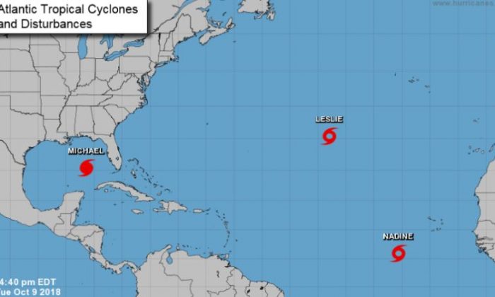 Latest Updates on Tropical Storms Sergio, Nadine, and Leslie  The 