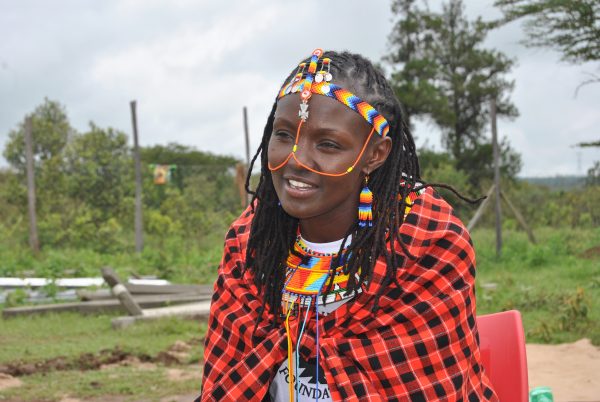 Josephine Kulea, a child-rights activist and child survivor herself.