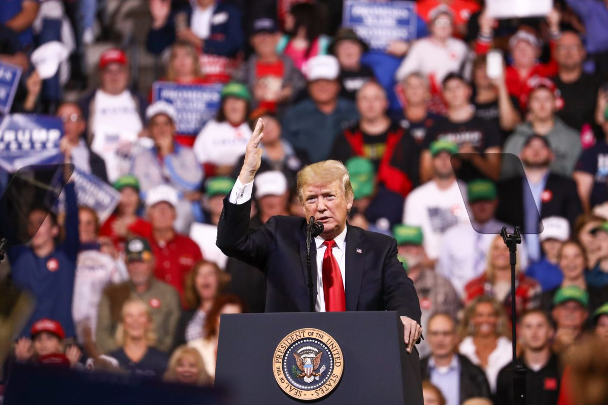 In Photos: Trump Rally in Council Bluffs, Iowa