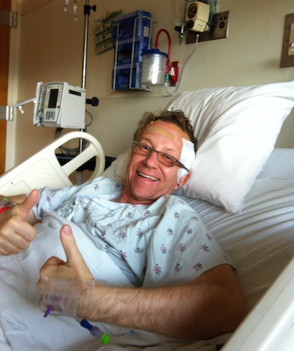 Jack after his 2nd surgery