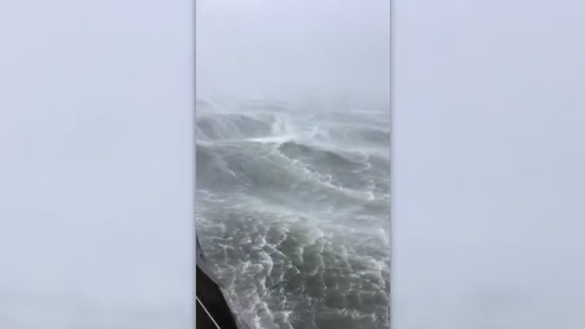 hurricane michael waves