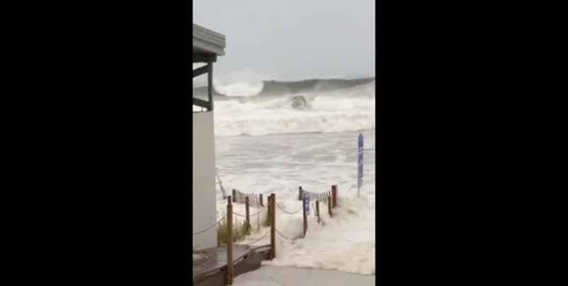 Watch: Hurricane Michael’s Storm Surge Hits Destin Beach, Florida