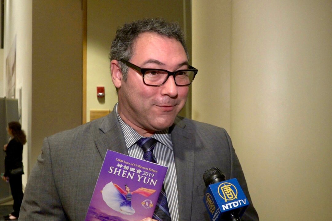 Michael Mobley enjoyed Shen Yun Symphony Orchestra at the Music Center at Strathmore, North Bethesda, Maryland, on Oct. 10, 2018. (NTD Television)