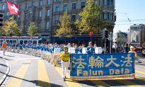 Falun Gong March in Zurich Delivers Message of Hope