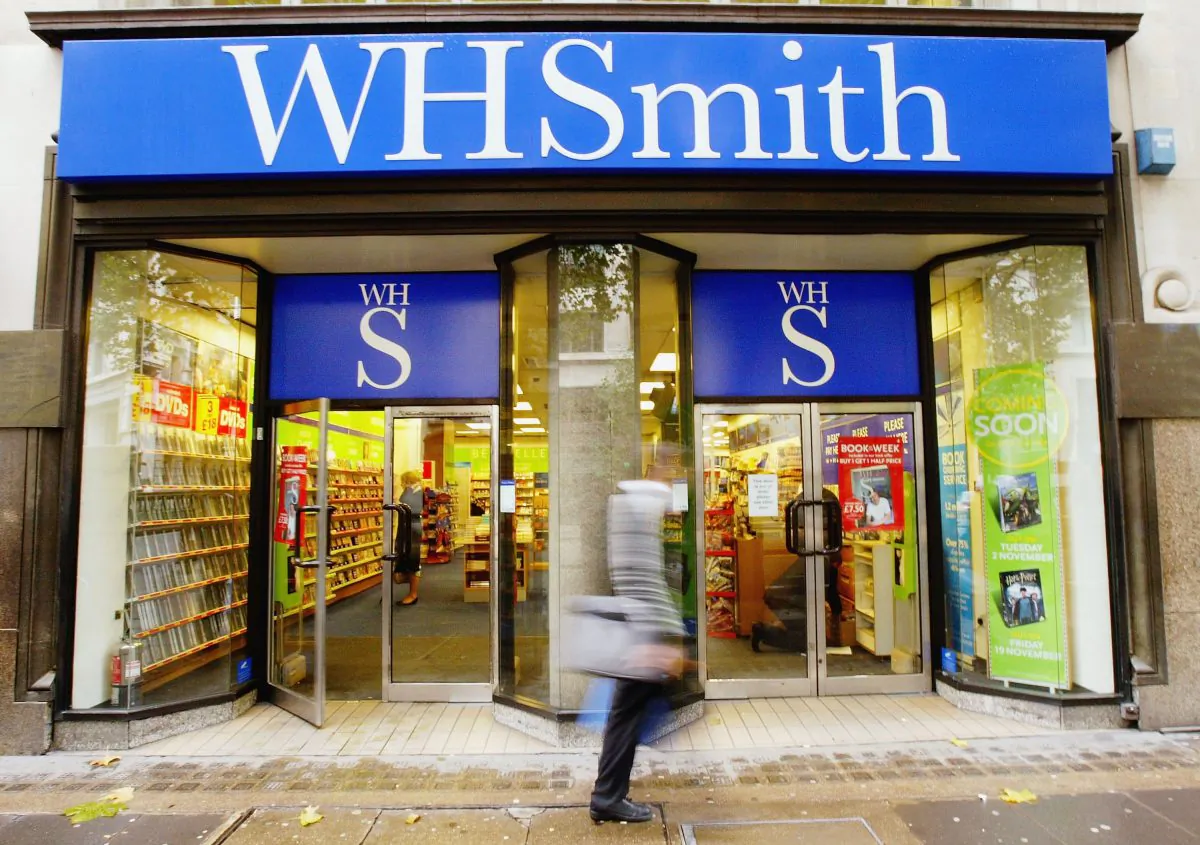 A branch of WH Smith in London in a file photo. (Graeme Robertson/Getty Images)