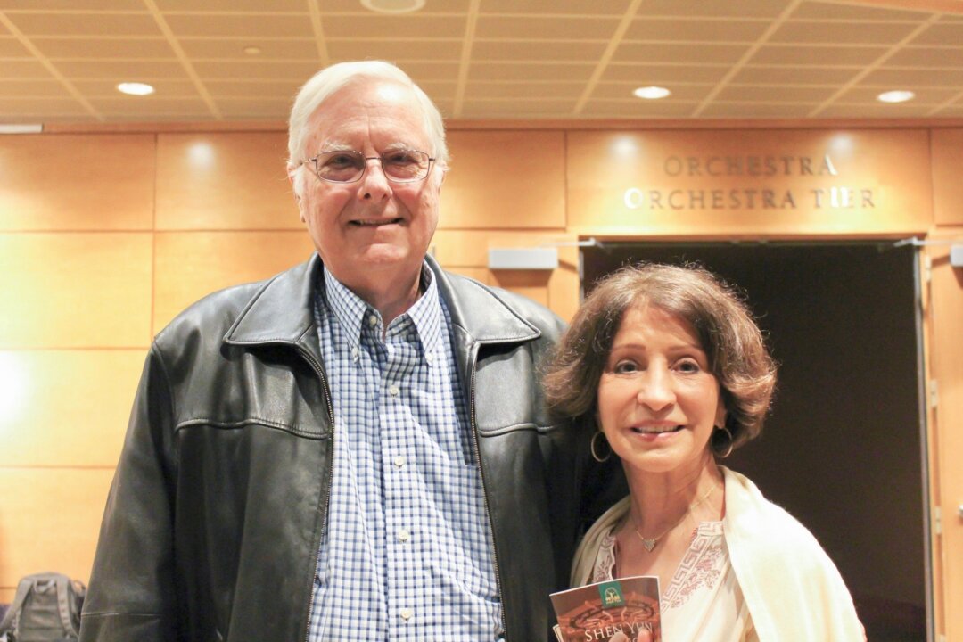Gary Colby and Iris Colby enjoyed the Shen Yun Symphony Orchestra's concert at the Music Center at Strathmore, North Bethesda, Maryland, on Oct. 10, 2018. (Emel Akan/The Epoch Times)
