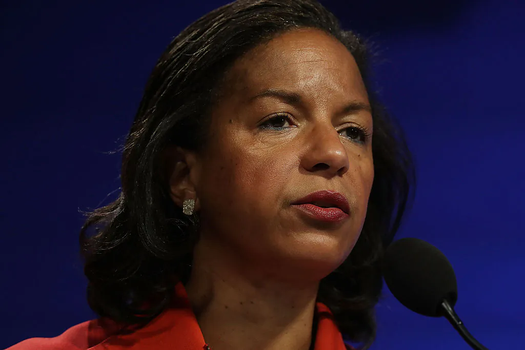 Susan Rice participates in a discussion Oct. 14, 2016 at the Woodrow Wilson Center in Washington, DC. (Alex Wong/Getty Images)