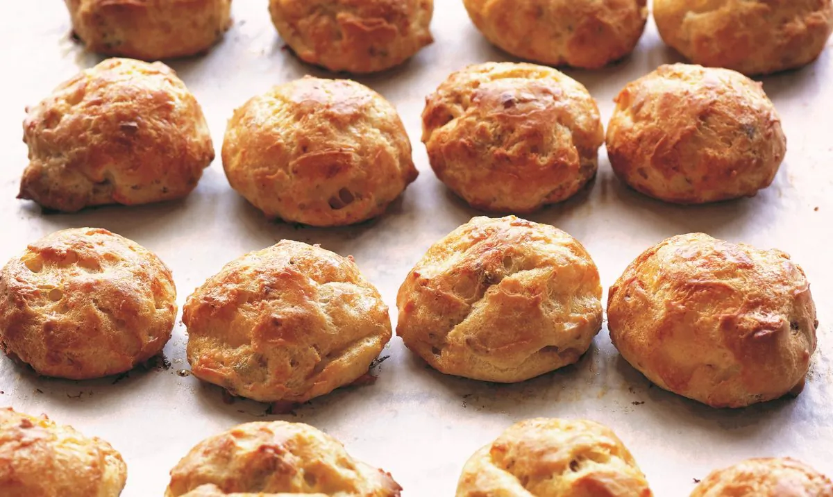 My Newest Gougères. (Ellen Silverstein)