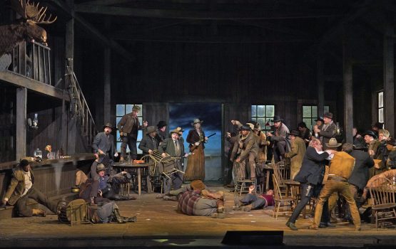 Act 1 of La Fanciulla del West