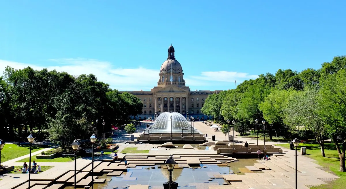 The Alberta Legislature Building. (Zak Tang) 