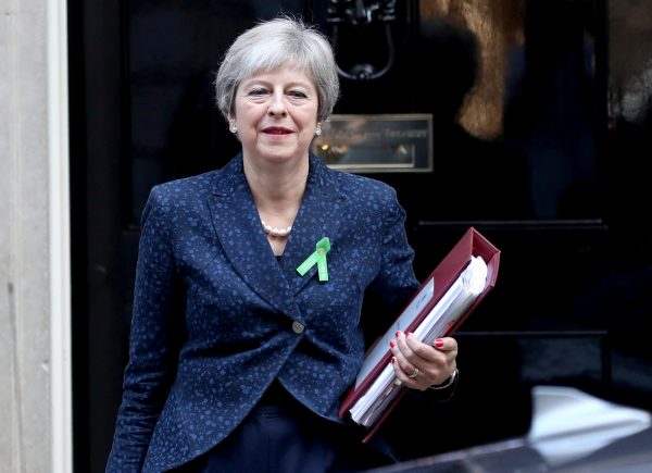 Britains Theresa Downing London