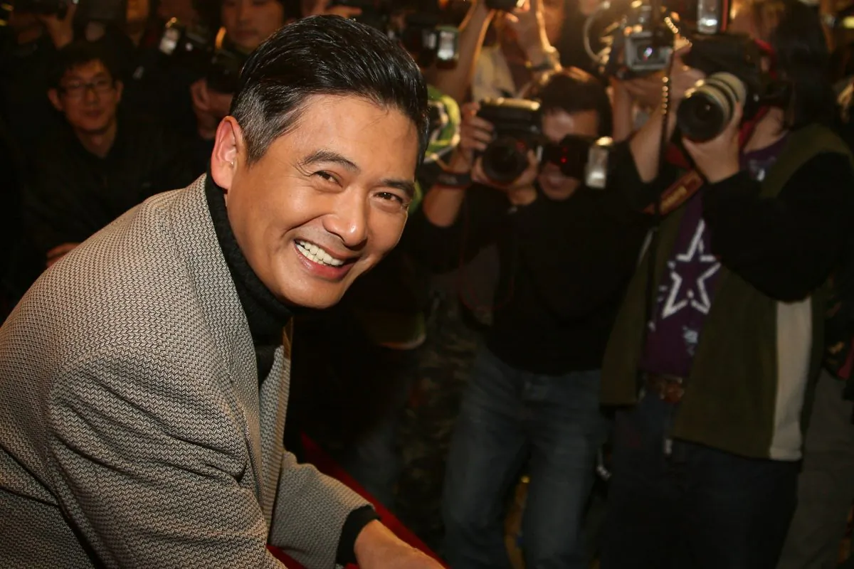 Actor Chow Yun Fat at the premiere of his movie "Curse Of The Golden Flower" in Hong Kong on Dec. 16, 2006. (MN Chan/Getty Images)