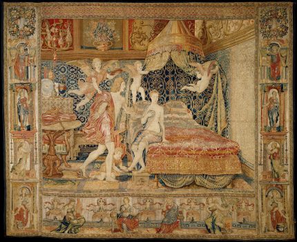 Aglauros’s Vision of the Bridal Chamber of Herse tapestry